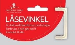Låsevinkel til Kombimur, fra Aaltvedt