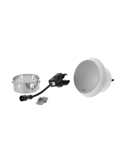 Utelampe, Puck Silver 60, fra in-lite 