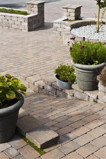 Rådhus topphelle, Brunmix, 25 x 25 x 6 cm, fra Aaltvedt