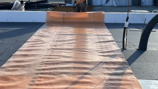 Radonsperre, fuktsperre, Rad X, 3,4 x 25 meter, 85 m2 rull