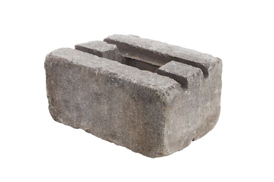 Rådhus Geoloc mur, brunmix, fra Aaltvedt