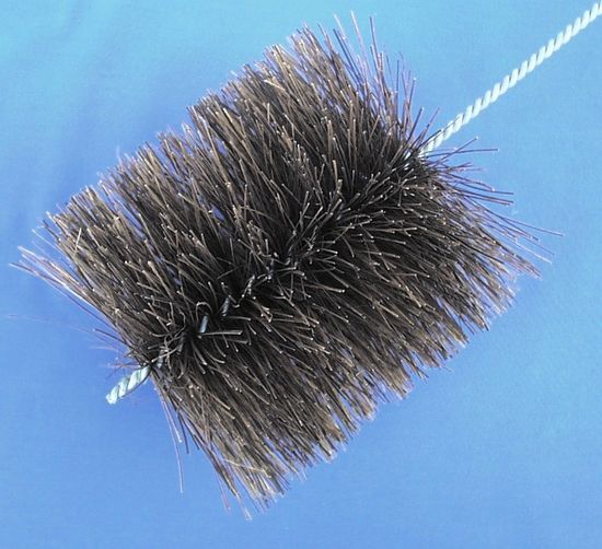 Rensebørste, ø70 mm, 100 cm lengde, svart, ekstra myk fiber flaskebørste