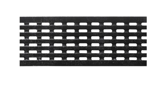 Rist, ACO V100, Intersept støpejernsrist, 0,5 meter, fra Aco 