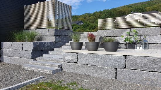 Granittblokk, Rocks Rustikk, 60x60 cm, klasse 2