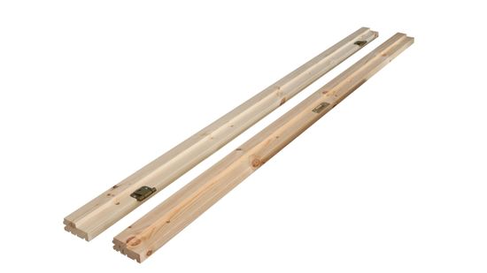 Sidevanger til innerdør uten pakning (flere varianter)