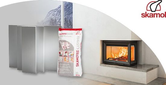 Brannmurplate, Skamoenclosure, 2440 x 1220 x 25 mm