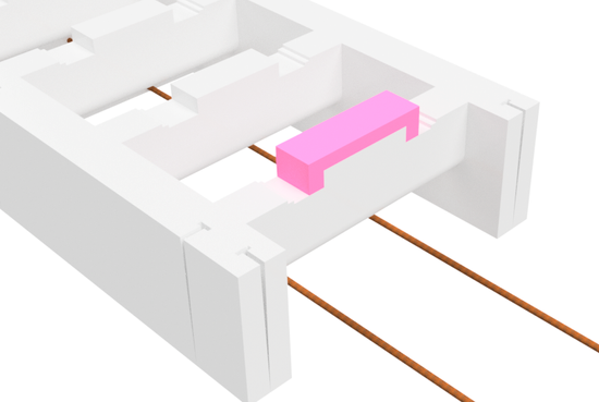 Såleblokk tilpasningskloss 350HD