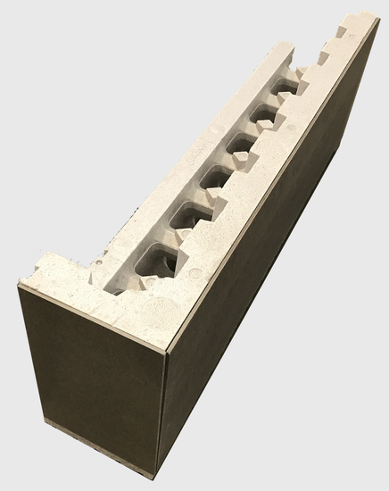 Jackon Ringmur ® R - Hjørne: Lengde 2650mm