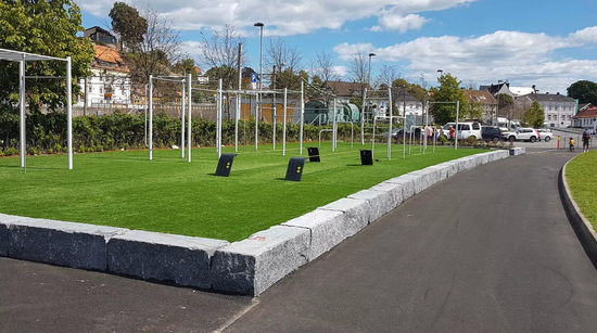 Granittblokk Larvikblokka Urban 50x50