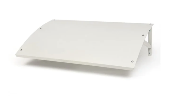 Tak for utedel, ekstra stor 1150  x 680 mm, grå hvit