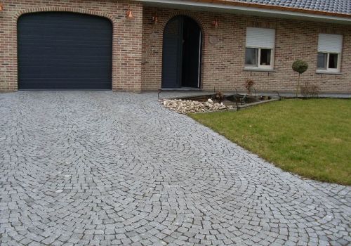 Brostein, granitt, str. 8x10 cm, i storsekk 7,5m2