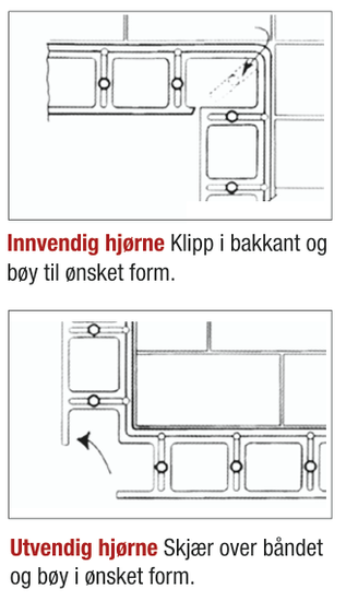 Kantavslutning, kantsikring, Snap Edge Barrier (2-pk), 2 m lange, inkl. jordspiker, fra Asak