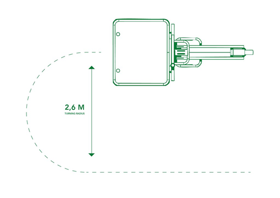 Sparkesykkel med lasteplan, plukksykkel, 3-hjuls, lastekapasitet 200 kg 