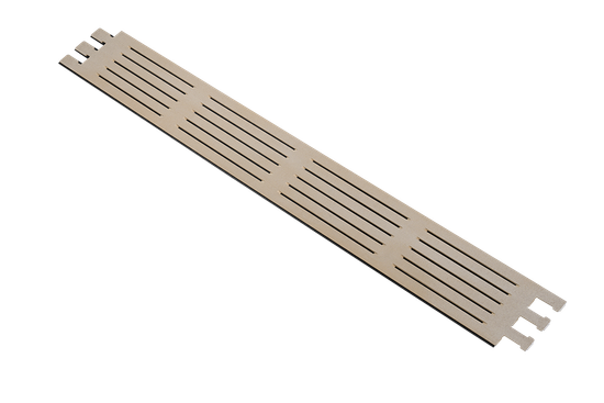 Spileplate I-Wood Pro Pluss I-Lock - Hvit Olje 16x300x2400mm