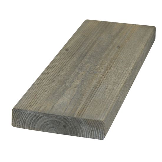 Terrassebord, furu, 28 x 145 mm, glatt - Royal fjellgrå