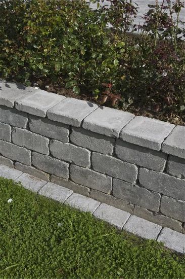 Rådhus Geoloc støttemur / mur, Gråmix, fra Aaltvedt
