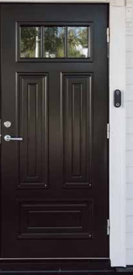 Tastatur, ringeklokke, for smartlås, med 3 forskjellige farger på deksel, fra Harmonie