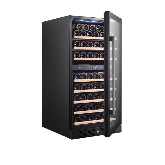 Vinskap, Temptech Classique CL120DB, med 2 soner, 94 flasker