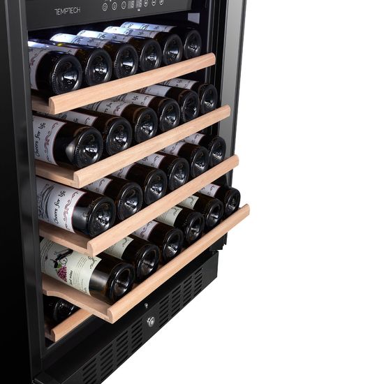 Vinskap, Temptech Classique CL120DB, med 2 soner, 94 flasker