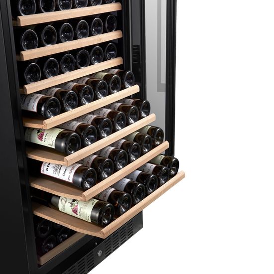 Vinskap, Temptech Classique CL180SB, med 1 sone, 166 flasker