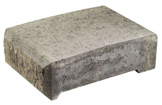 Mini Exclusive toppstein, 25 x 35 x 11 cm, Gråmix, fra Asak