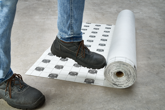 Gulvunderlag Arbiton - M-Base Sound 2,4 mm x 6 m x 1 m til tregulv