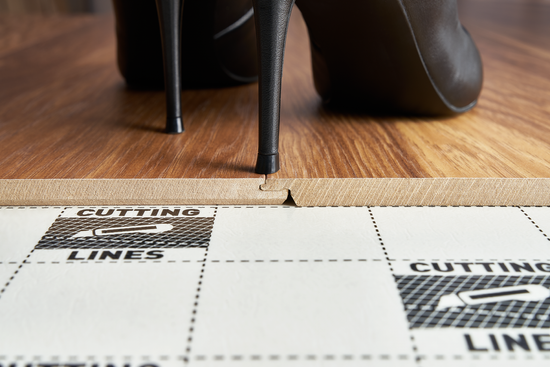 Gulvunderlag Arbiton - M-Base Sound 2,4 mm x 6 m x 1 m til tregulv