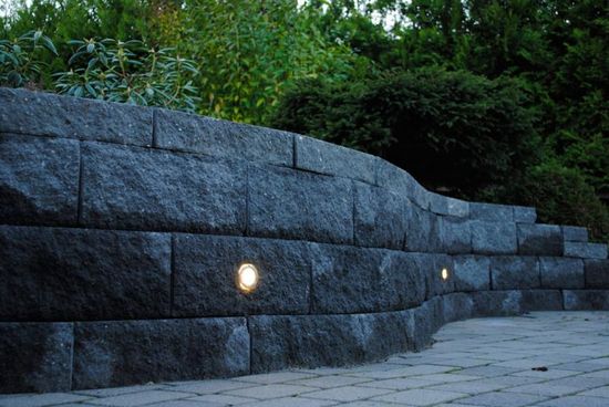 Vertica Mur toppstein, 45 x 26,5 x 10 cm, Koksmix, fra Asak