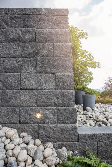 Vertica Mur, hjørnestein, 45 x 22,5 x 20 cm, Koksmix, fra Asak