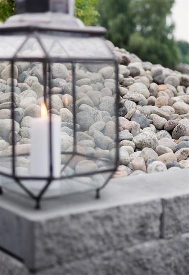 Vertica Mur, hjørnestein, 45 x 22,5 x 20 cm, Natur, fra Asak