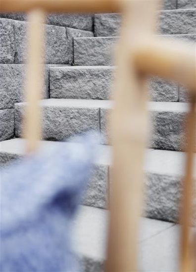 Vertica Mur, normal stein, 45 x 28 x 20 cm, Koksmix, fra Asak