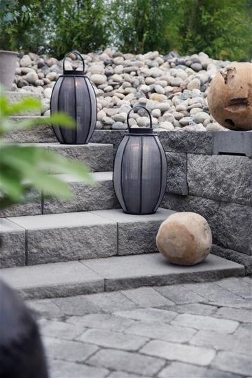 Vertica Mur, normal stein, 45 x 28 x 20 cm, Koksmix, fra Asak