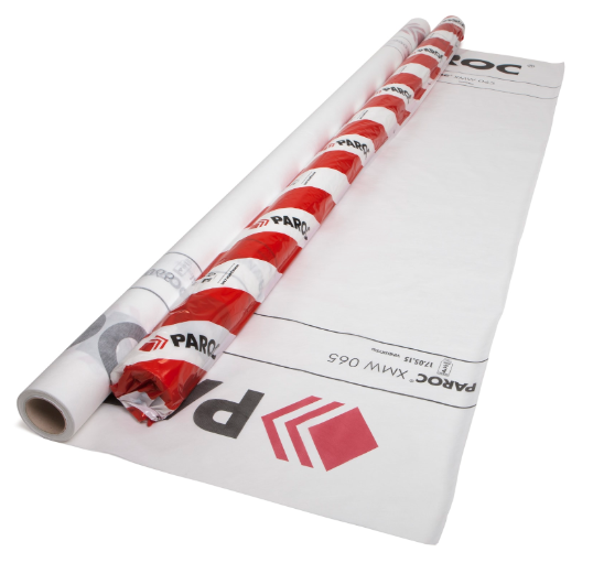Vindsperre, vindtett Walki Wall Breath XMW 65, 2,74 x 50 m, fra Paroc 