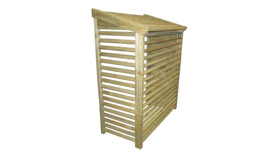 Varmepumpehus, overbygg, XXL, 520 x 1055 x 1240-1380 mm