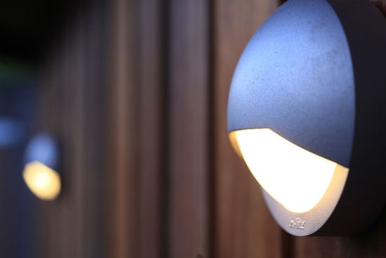 Utelampe, Blink Silver, 12V/1,5W, LED, fra in-lite 