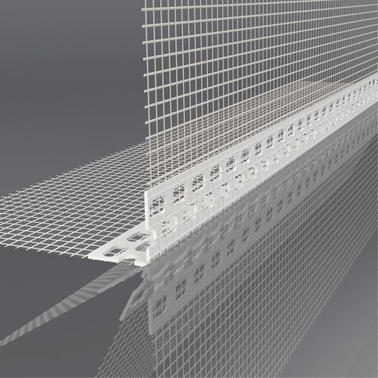 Hjørnelist til forsterking, Weber therm 392 N, rull 25 m   
