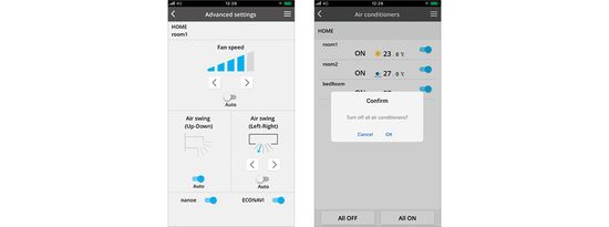 Wifi styring til varmepumpe, Panasonic Cloud Wifi/App RAC control, fra Panasonic